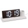 Clock - Electronic, desktop, white indication, 11 x 25 cm, from USB