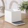 Organizer for detergents, white color