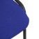 Stool "iso" the frame is black, the upholstery is blue