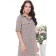 Women's dress "Key story", size 54