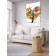 Decorative panel with photo printing "Feelings in colors", vertical, size 100x150 cm