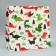 Gift package, packaging, "dinosaurics", 38 x 38 x 21 cm
