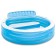 Inflatable pool with a headrest, 229 x 218 x 79 cm, from 3 years old, 57190np intex