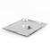 A stainless steel cover to gastro power 1/2, 32.5 × 26.5 cm, thickness 0.8 mm