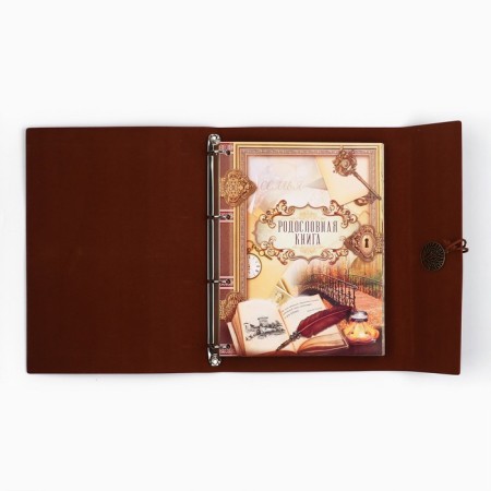 The genealogy book "Our Rod", 65 sheets, Bordeaux, 35 x 23.5 cm-7