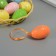 Easter decor "Egg with tape" set of 9 pcs an egg 4.5x3 cm, mix 3.7x14.5x14.5 cm