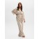 Female set (jacket, trousers) KAFTAN VELVET p. 48-50, beige