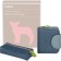 Gift set: wallet/Key, jeans color