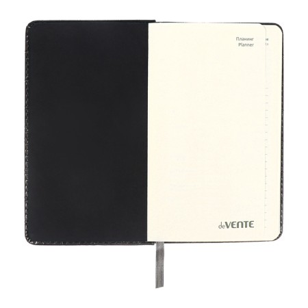PROVING NACKEND, 80 sheets, 100x170 mm, Devente.grande, solid cover to leatzers with foam, stamping foil, block 70%, black-5