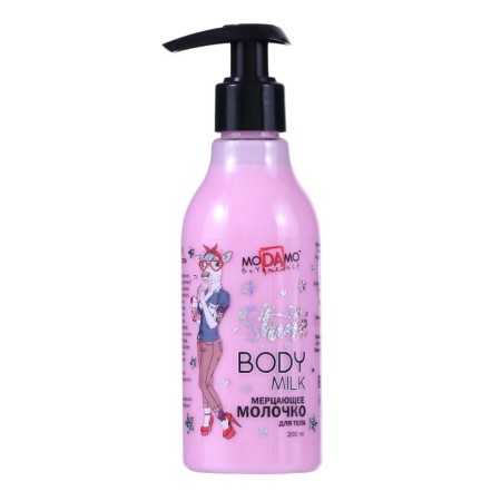 Flickering body milk Modamo, 200 ml