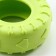Chewing toy for dogs "Tire" 9 cm, light green
