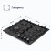 Hon surface Delvento V60V41B001, gas, 4 burners, black