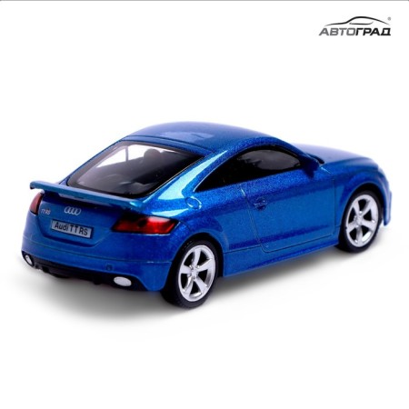 Metal machine Audi TT Coupe, 1:43, blue color-4