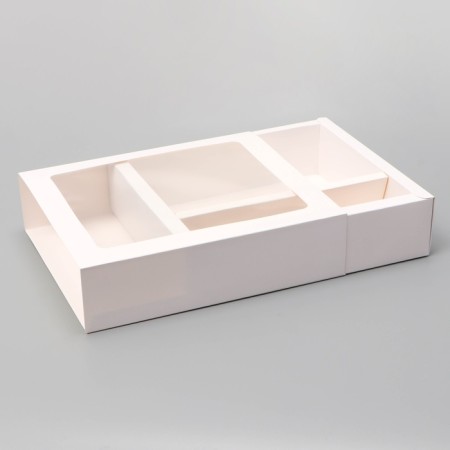 Box for confectionery, 22.1 x 25.5 x 6.5, white-3