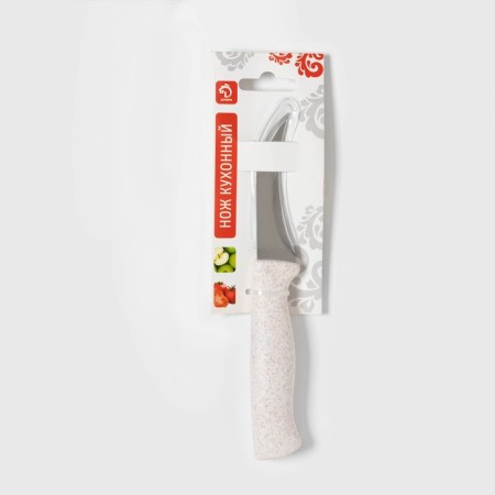 Knife for cleaning vegetables "Ringo", blade 7.5 cm, color mix-4