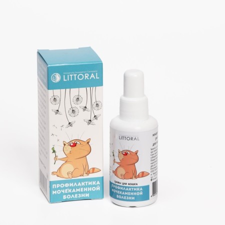 Therapeutic herbs "Prevention of urolithiasis" for cats, 50 ml