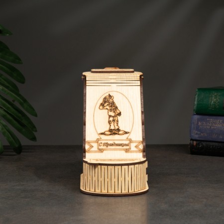 Casket-berts "brother", tag-gun with wishes, 16 x 13.5 x 8 cm-3