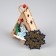Christmas tree toy "Christmas tree with the Snow Maiden", from batteries, glow warm white