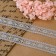 Capricon lace, 22 mm × 10 ± 1 m, gray color