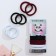 Hair gum "Panda" 6 pcs