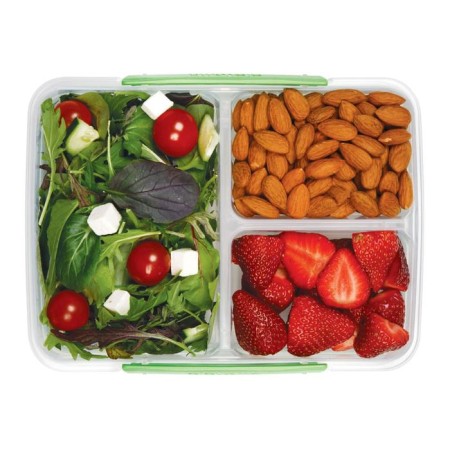 Container rectangular three -section, 820 ml-14