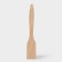 Kitchen blade "For pros", 25 × 4.5 × 0.4 cm, beech