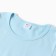 T-shirt female o-shaped neckline, color light blue, size 46