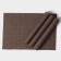 Set of serving napkins on the table "Cher", 4 pcs, 30 × 45 cm, brown color