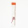 Domesticon-pound with a ball on a wooden handle, burgundy/white