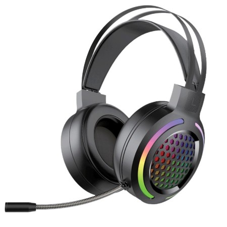 Fusion FS-451 headphones, game, microphone, USB, 6 mm, 5mm, with backlight