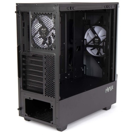 Hiper CC BG Black Black BC without ATX 1x120mm 3x140mm 2xusb3.0 Audio Bott PSU-4