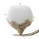 Sconces "Ariadne" 2he27 40W gold 22x17 cm