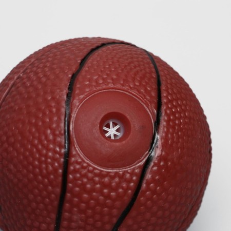 Brying Basketball Toy, diameter 7.5 cm, dark brown-2