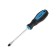 Scheller Schlitzovaya tundra, satin, magnet, two -component handle, SL6 x 100 mm