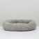 Lynchik for puppies and kittens "comfort", soft fur, 38 x 32 x 11 cm, gray