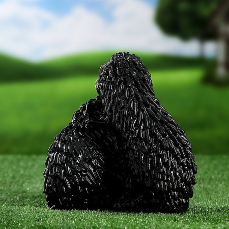 Garden figure "Hedgehog Family" 21cm-2
