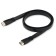 Buro HDMI 1.4 Flat HDMI (M)/HDMI (M) 2M audio cable. Black (BHP HDMI 2)