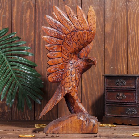 Souvenir tree "Predatory bird" 40x15x20 cm-4