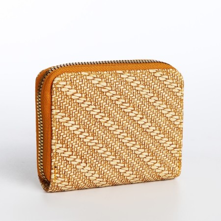 Children's wallet with lightning, yellow color-1