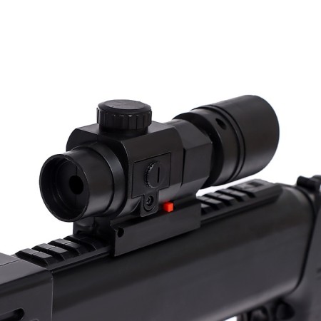 Pneumatic "hunter" shotgun, with a laser-2