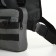 Babberry bag on lightning, external pocket, gray color