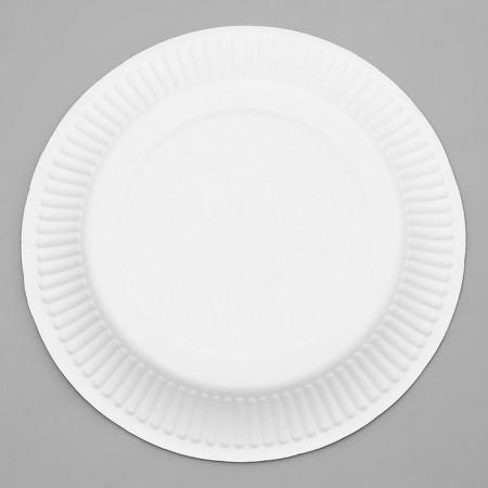 Disposable paper plate "goal" balls (18 cm)-3