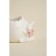 Ceramic stand for the egg "Bunny", 9 × 6.5 × 7 cm, white color