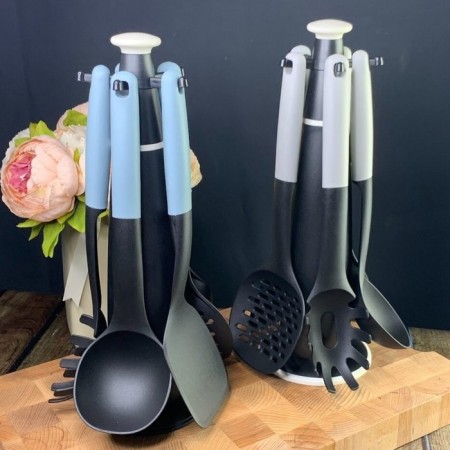 A set of kitchen supplies Lenardi, on a stand, 5 objects, color mix