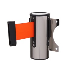Wall block with exhaust ribbon-280cm, orange, height-13.5cm, width 11cm