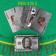 Plastic playing cards, 54 pcs, 25 μR, 8.6x5.7 cm