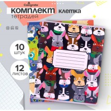 A set of notebooks of 10 pieces, 12 sheets in the Calligrata Call 