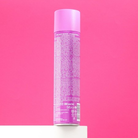 Varnish romance, very strong fixation, with beta-carotene, 300 ml-1