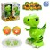 The robot dinosaur “Peter” IQ Bot, on the control panel, interactive: sound, light, dancing, on the battery