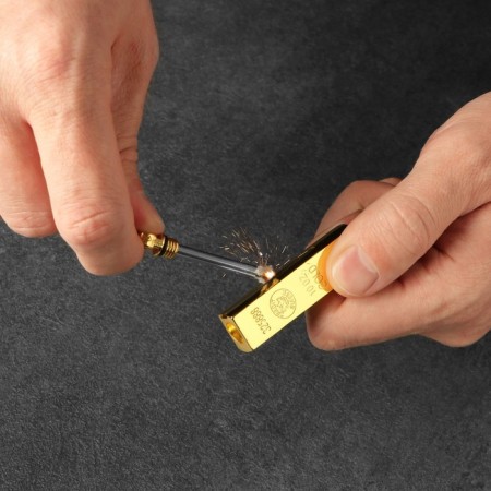Eternal match "Gold Eat" is tourist 6 cm, with a ring-3